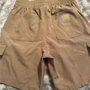 Carhartt Boys Tan Cargo Shorts